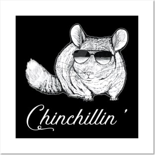 Urban Canine Carousel Chinchilla Delight, Tee Trendsetter Triumphs Posters and Art